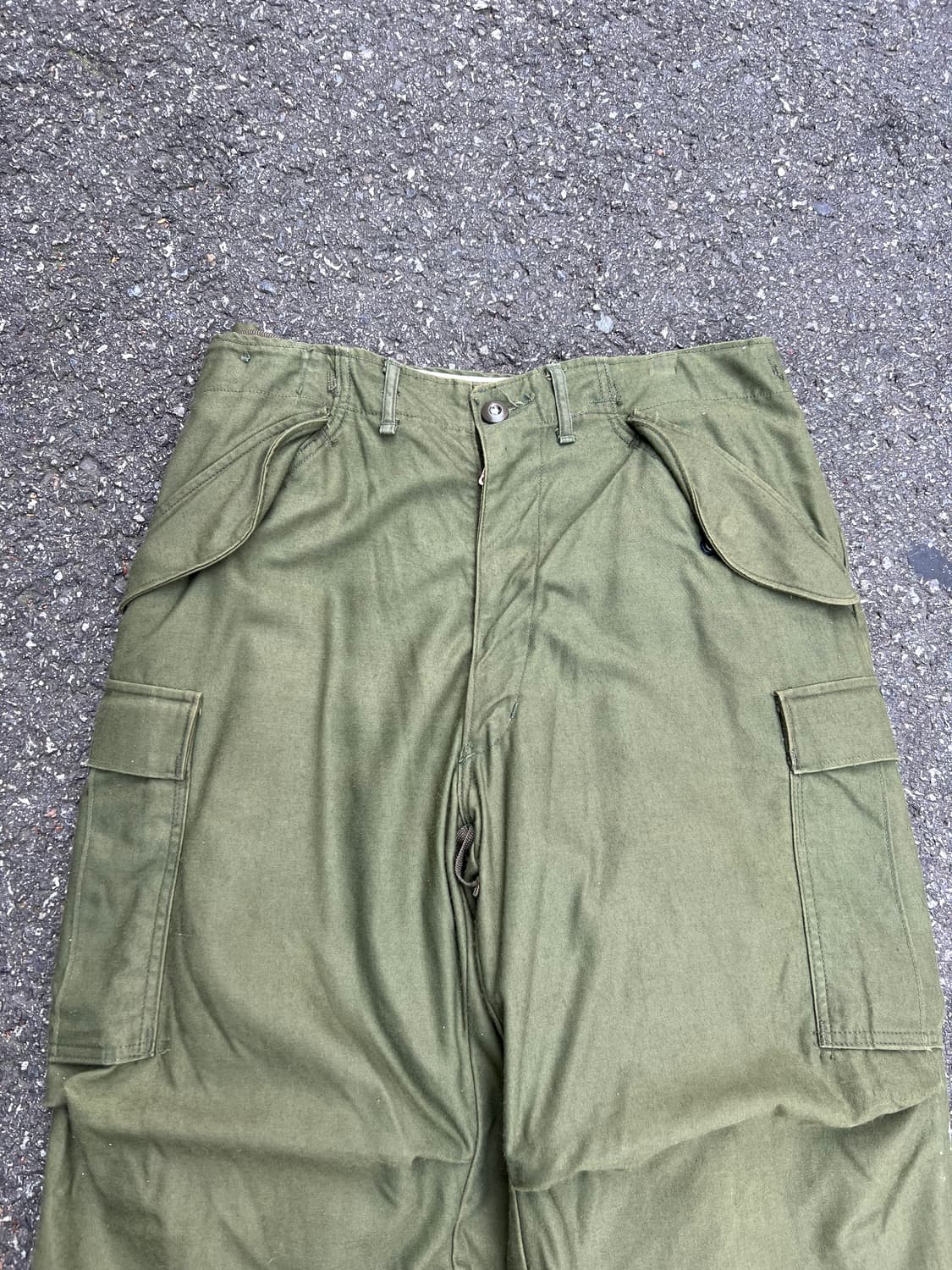 1970's 오리지널 M-65 필드팬츠 내피 포함 S-S 상품이미지3
