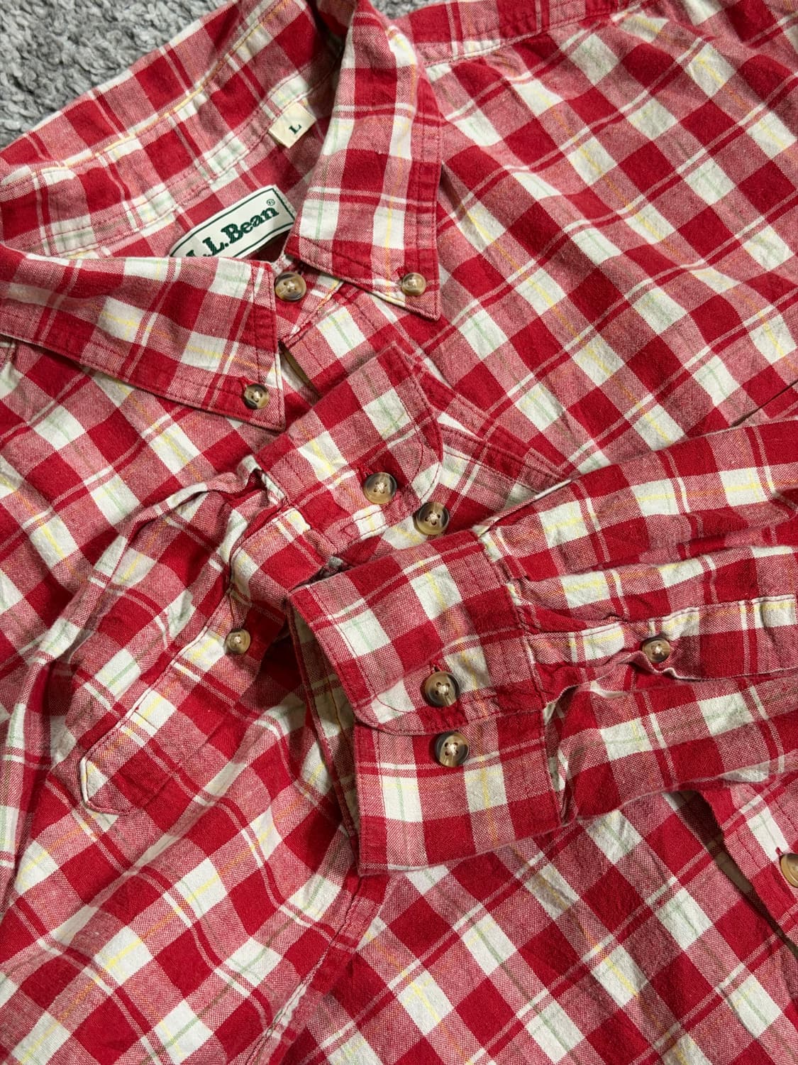 엘엘빈 버튼다운 카라 셔츠 상품이미지7