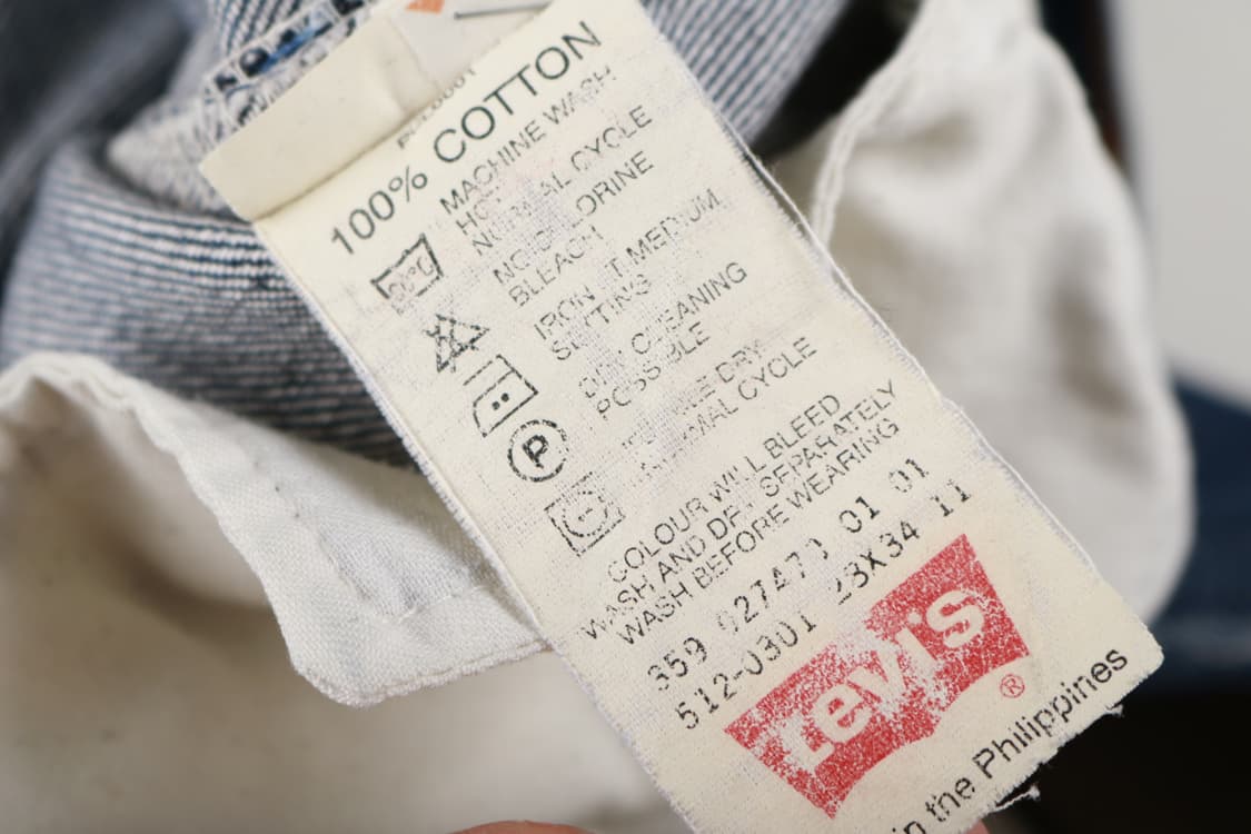 [27~28인치] 리바이스 리메이크 패치워크 데님팬츠 상품이미지6