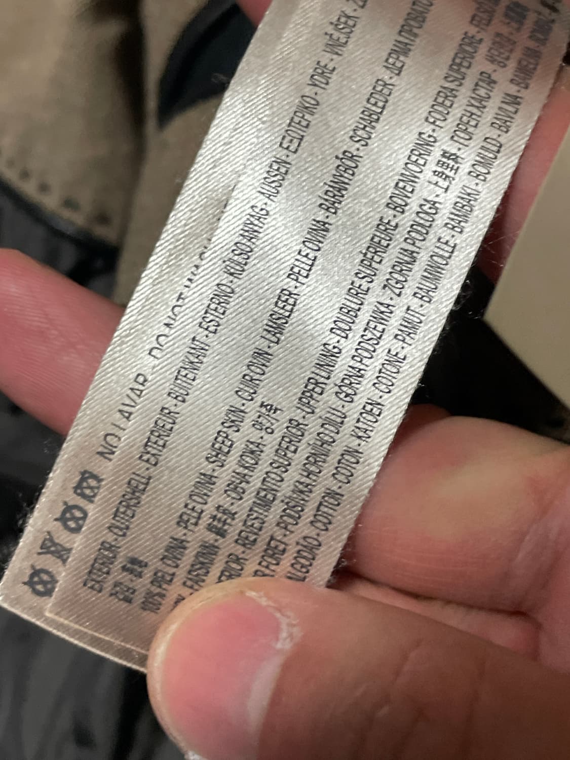 MASSIMO DUTTI 마시모두띠 쉽스킨 양가죽 레더 자켓 상품이미지10