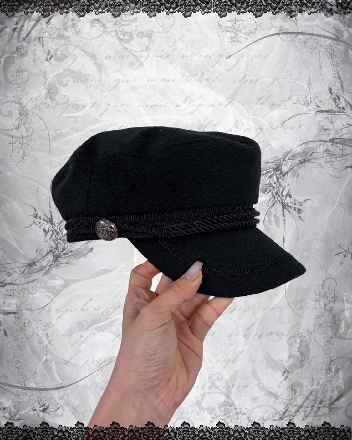 00s 나폴레옹 스타일 갸루펑크 캡 상품이미지3