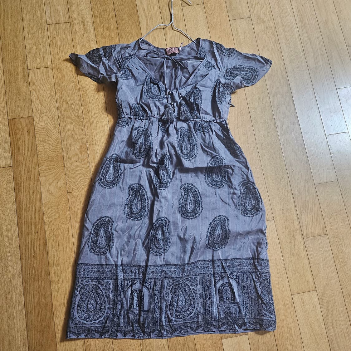 쥬시꾸뛰르 페이즐리 원피스 상품이미지1