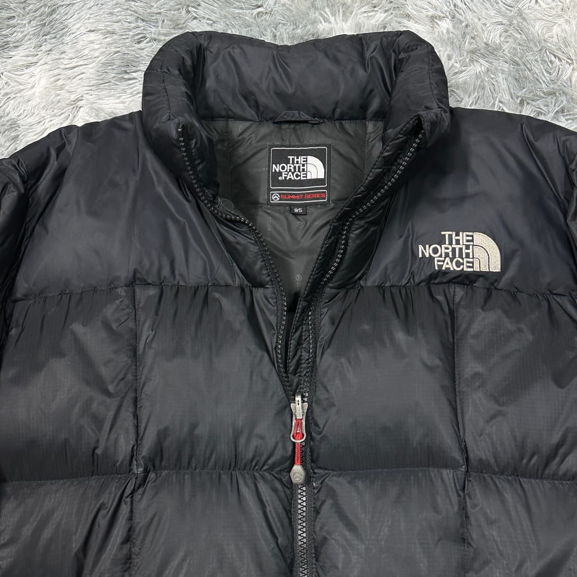 노스페이스 800 로체 블랙 숏패딩 95 상품이미지2