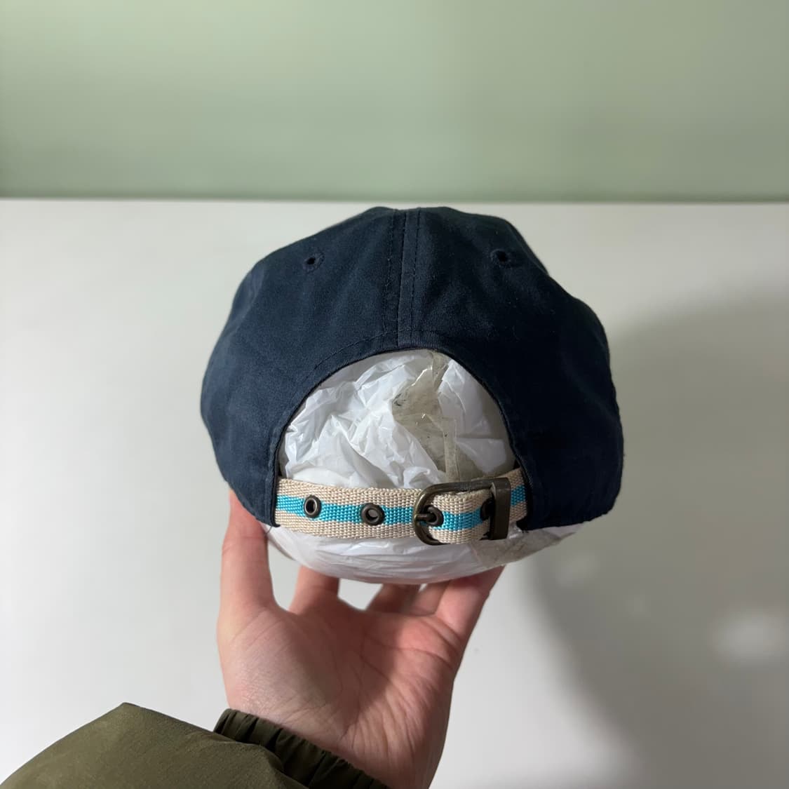 OS 라코스테 네이비 L로고 볼캡 상품이미지4