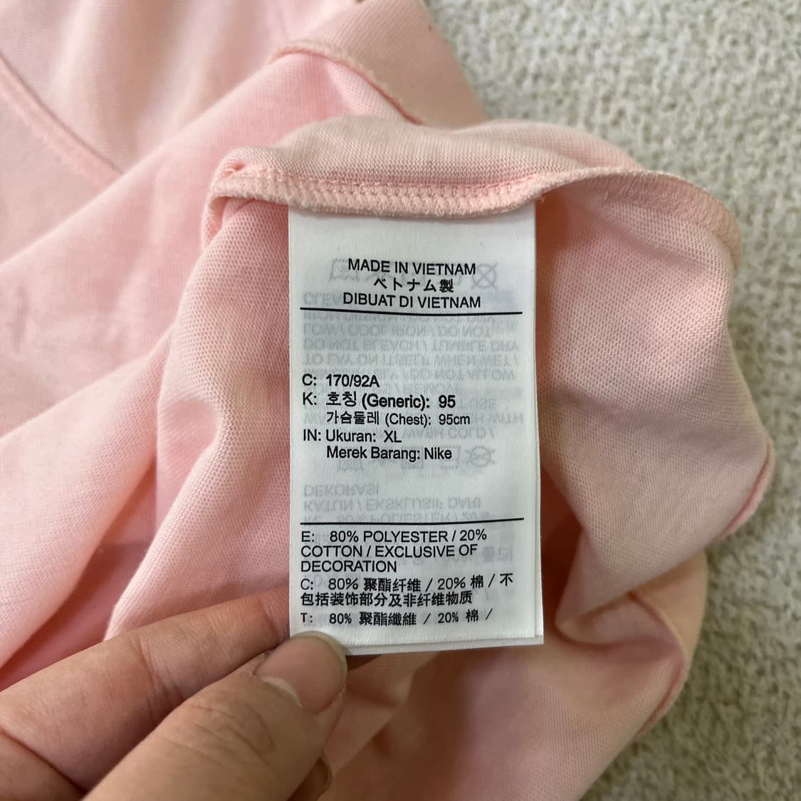 XL 나이키 여성 반팔티 0601M1 상품이미지3
