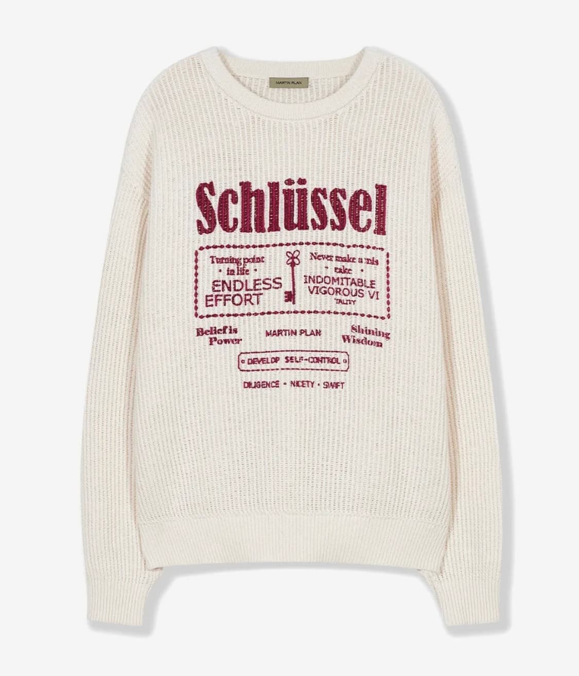 마틴플랜 앤써키 니트 크림 L 상품이미지1