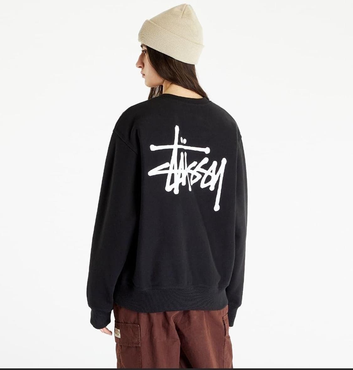 (정품 무료배송)스투시 베이직 맨투맨 상품이미지4