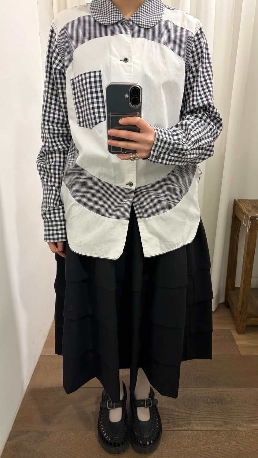 Layer Volume Flare Skirt 상품이미지3