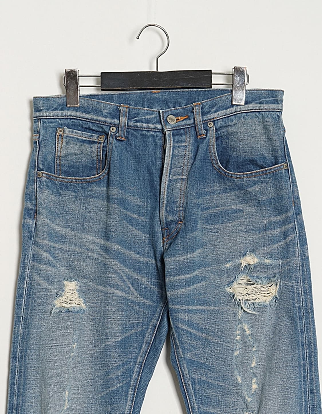 NINELIVES FOR WORK Crush Selvedge Denim  상품이미지2