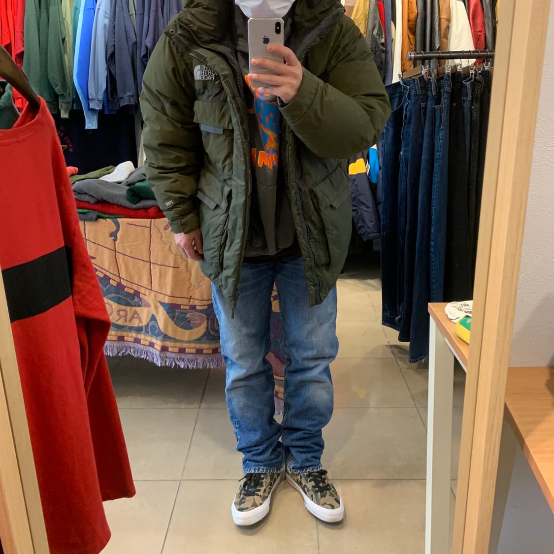 노스페이스 폴라다운 패딩점퍼 상품이미지3