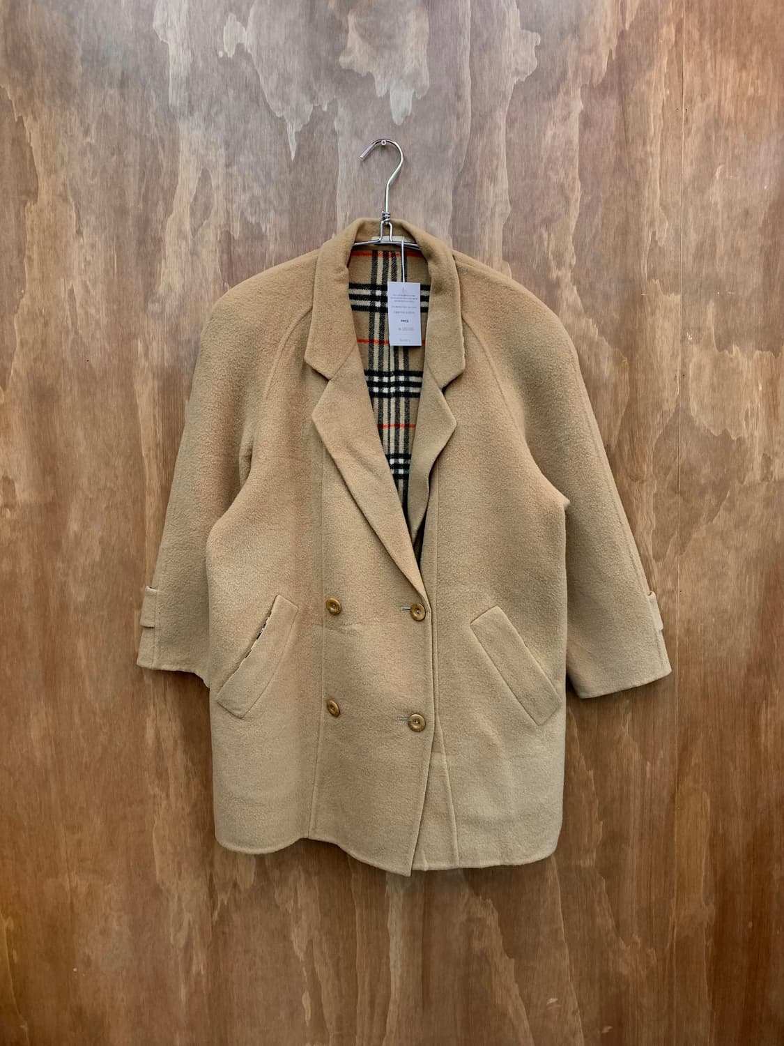 버버리 하프 더블 울 코트 상품이미지1