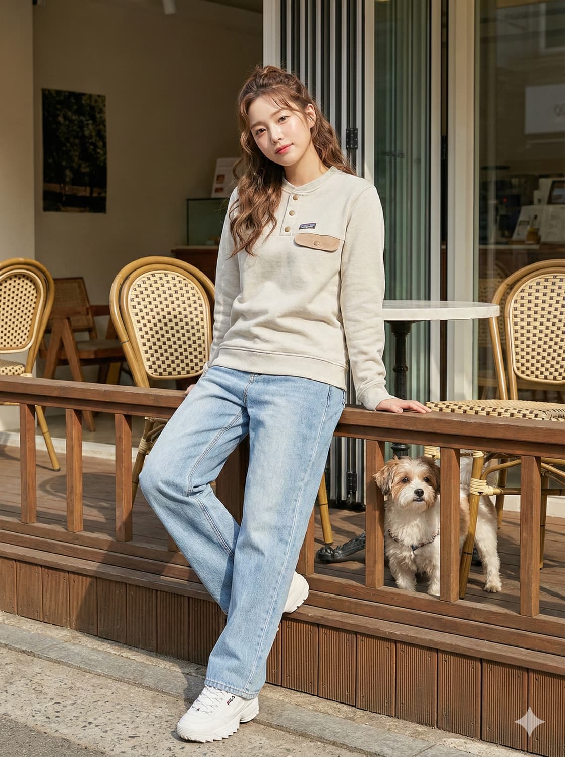 파타고니아 우먼즈 트레일 하버 크루넥 상품이미지1