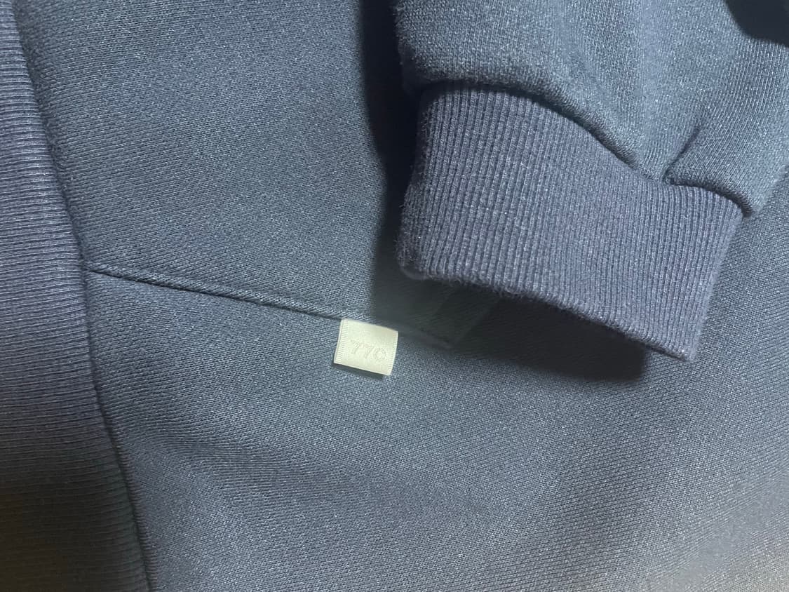 77c 클라우드 후디 네이비 L 상품이미지2