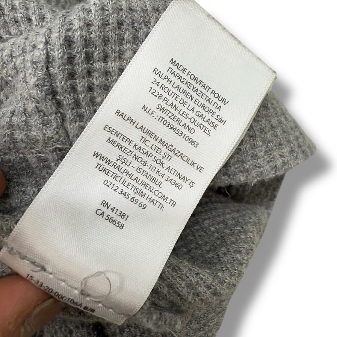 폴로 랄프로렌 와플니트 r1932  상품이미지8