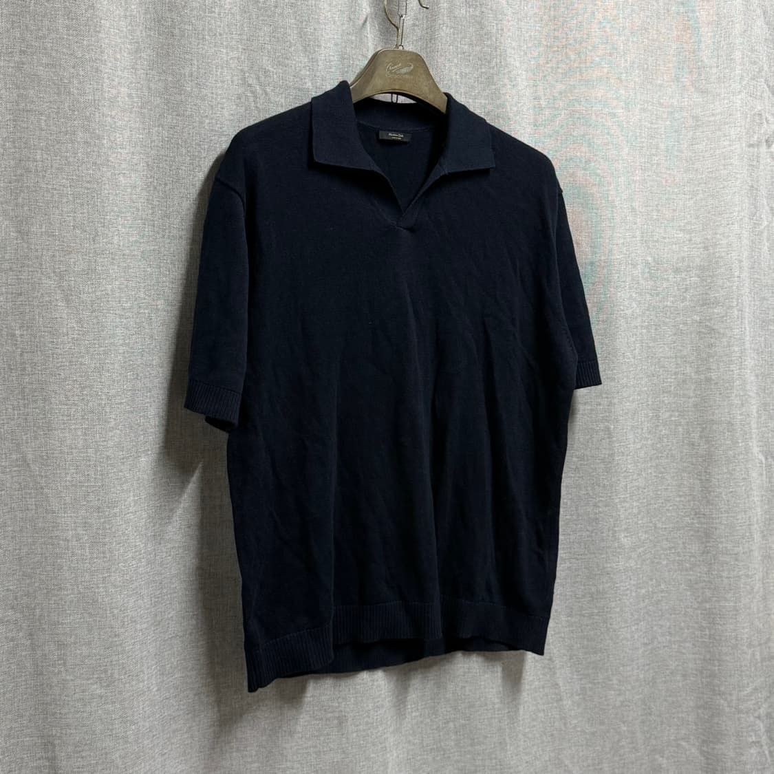 [XL] Massimo Dutti 니트 반팔 폴로 셔츠 상품이미지3