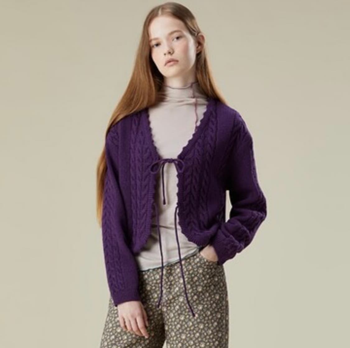 써스데이아일랜드 가디건 상품이미지4