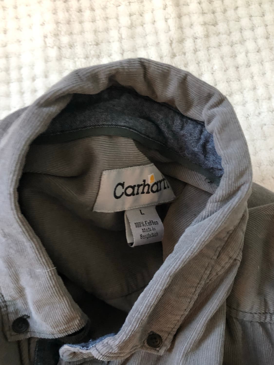 칼하트 코듀로이 오버핏 셔츠  상품이미지4