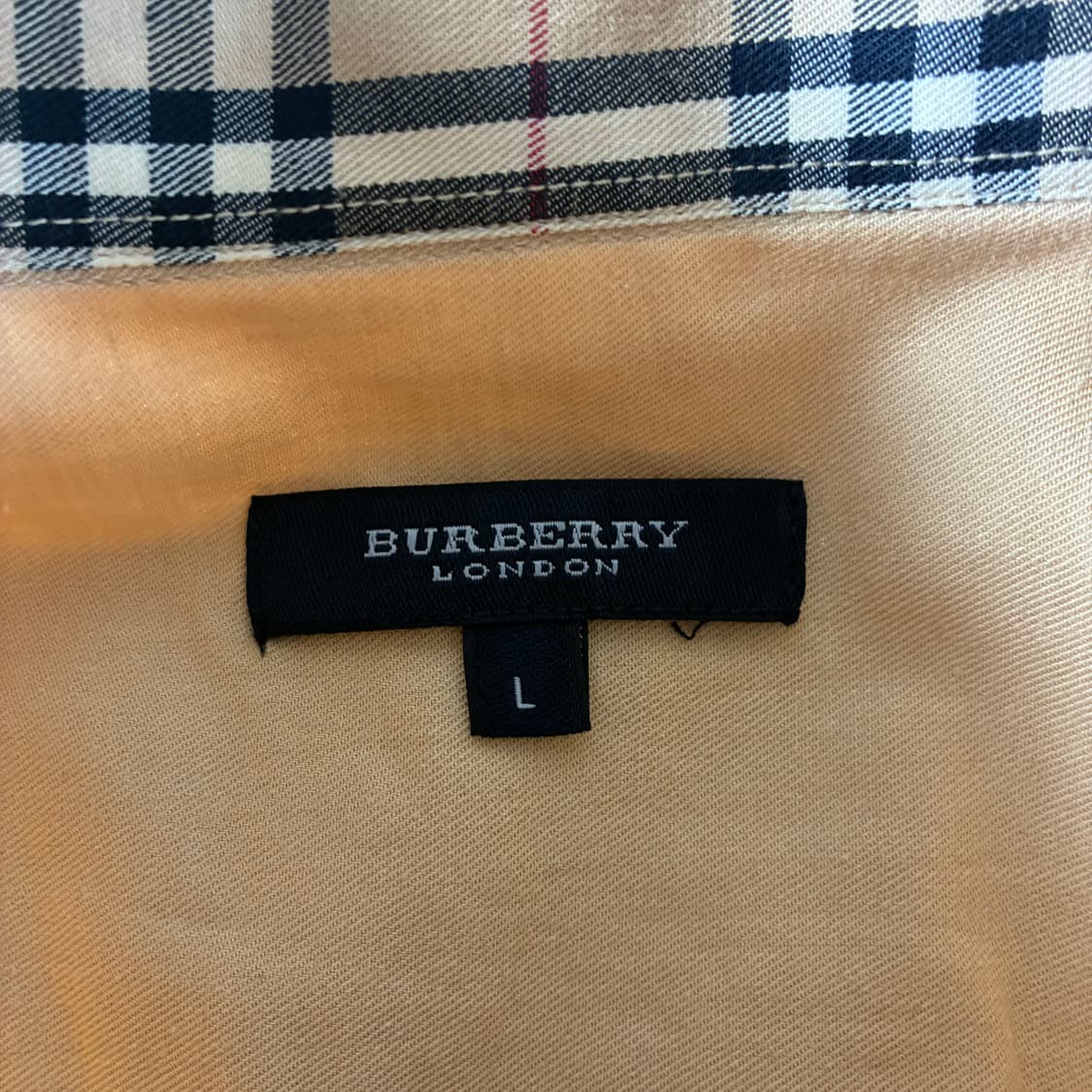 Burberrys  버버리 코튼 크레스트 노바체크 셔츠  상품이미지5