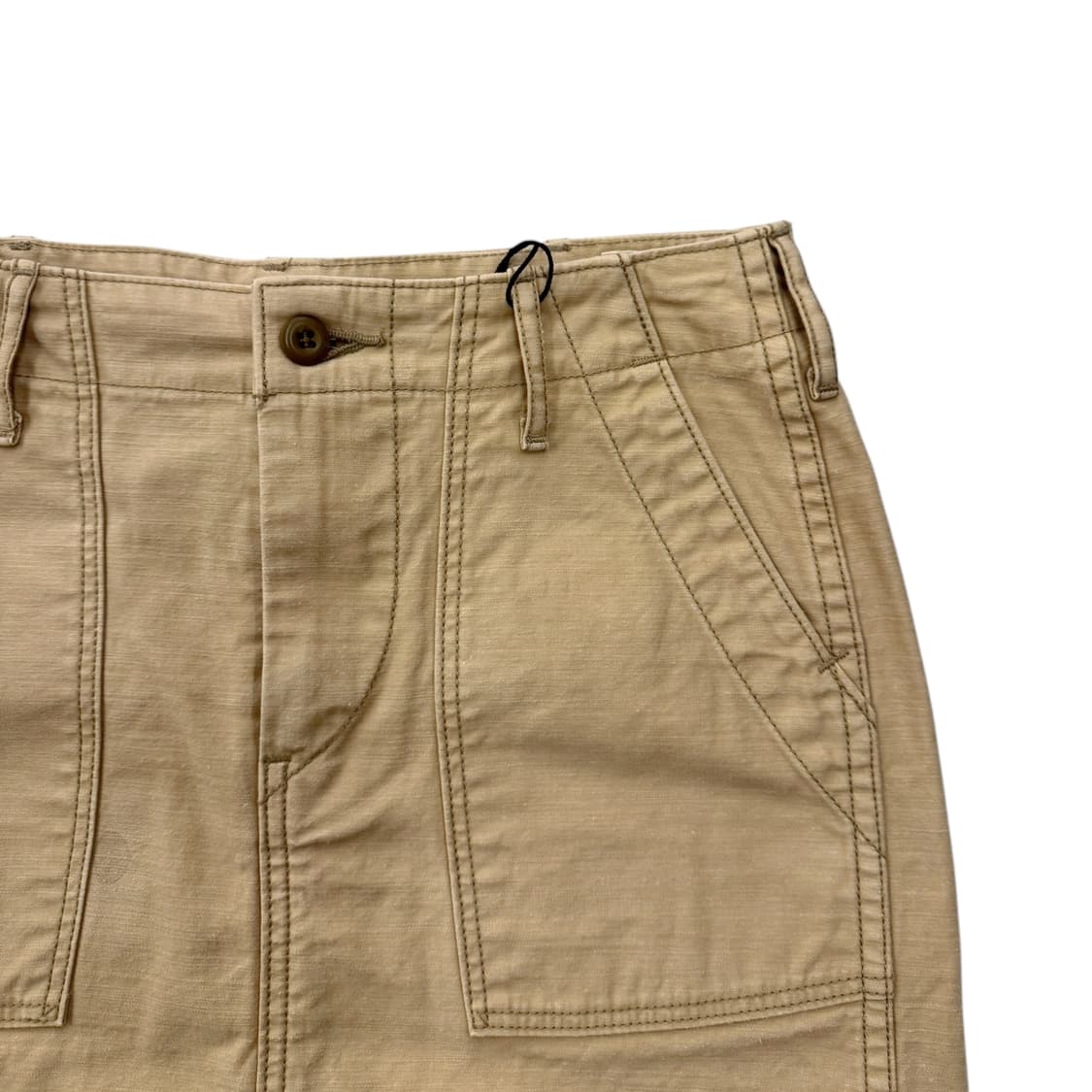 ORSLOW 오어슬로우 퍼티그 미디 스커트 베이지 상품이미지4