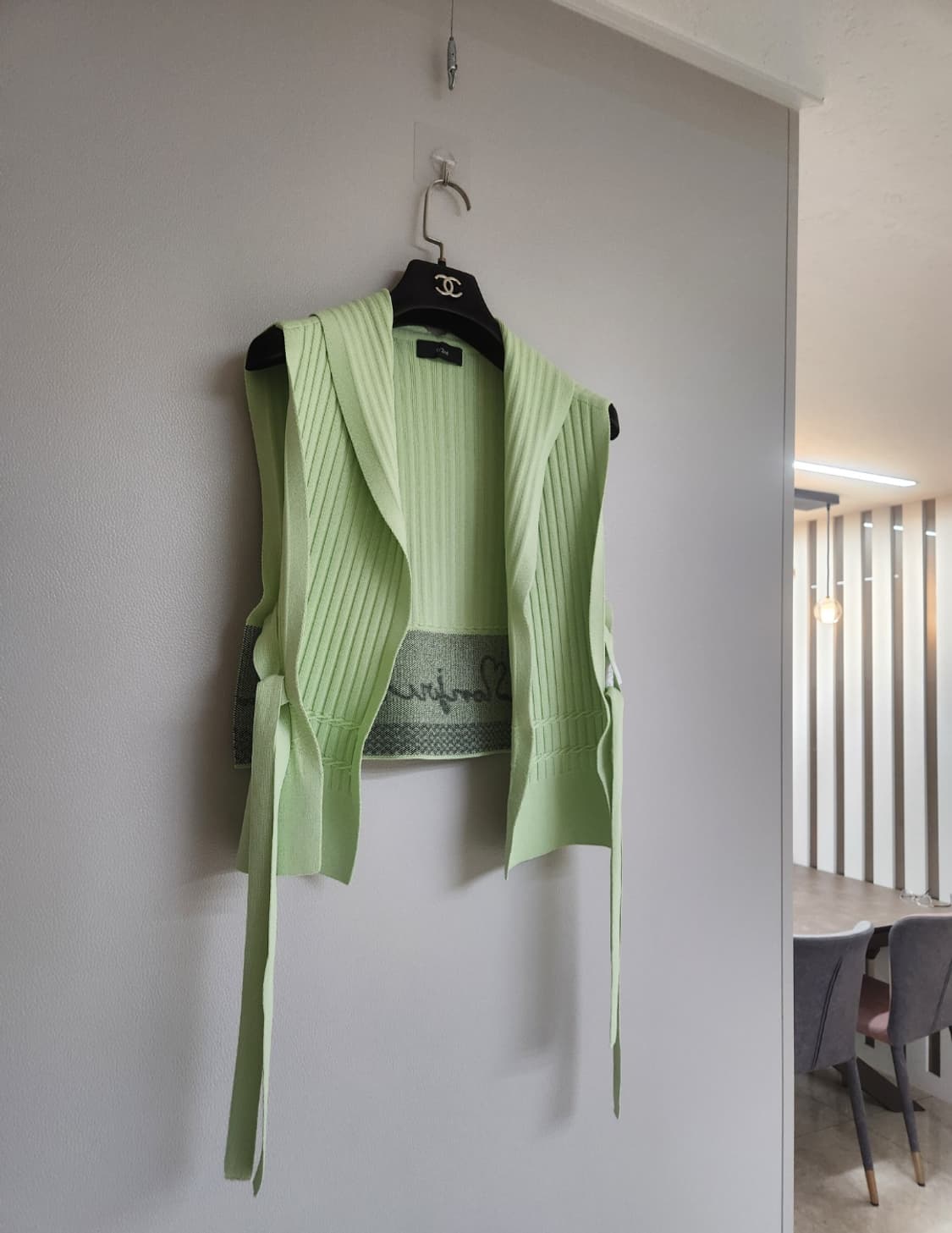 오즈세컨 세일러카라 골지니트 베스트 프리사이즈 상품이미지4