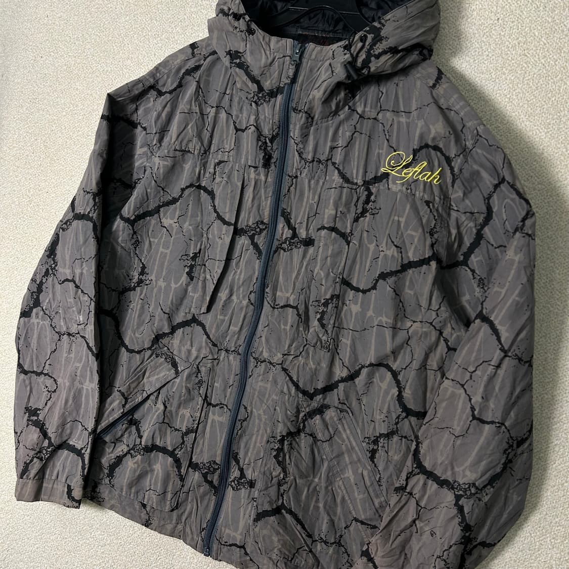  (XL) 빈티지 레프타 카모 바람막이 상품이미지2