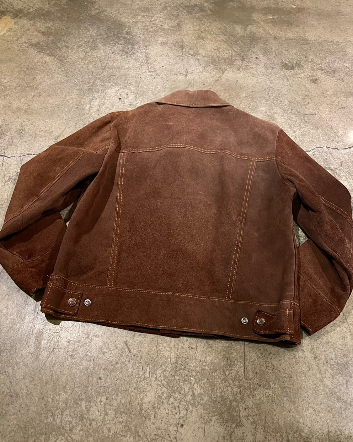 70‘s Trailmaster 스웨이드 레더 자켓 (B5128) 상품이미지8