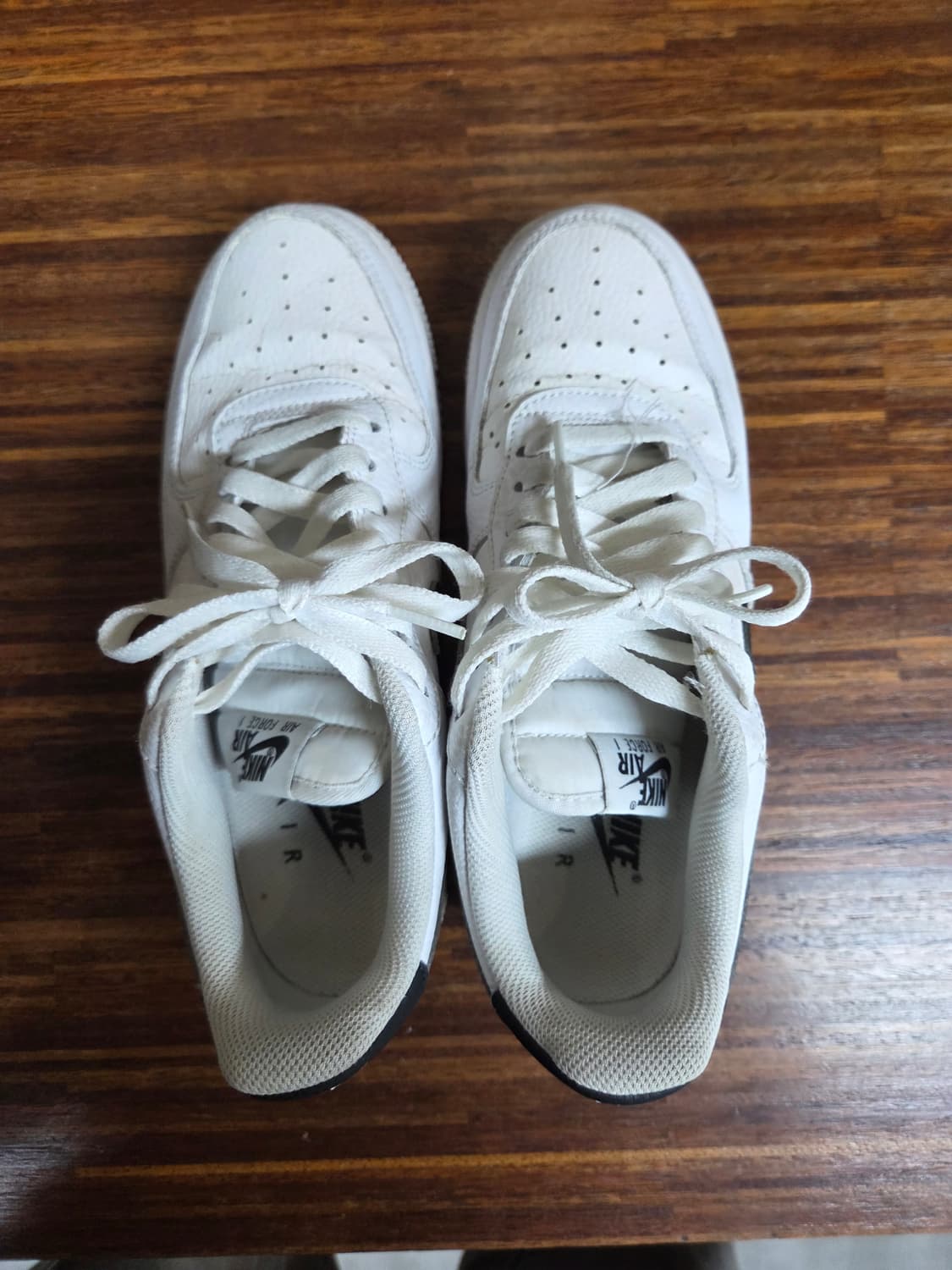 나이키 에어포스 07 로우 흰검 250 상품이미지2