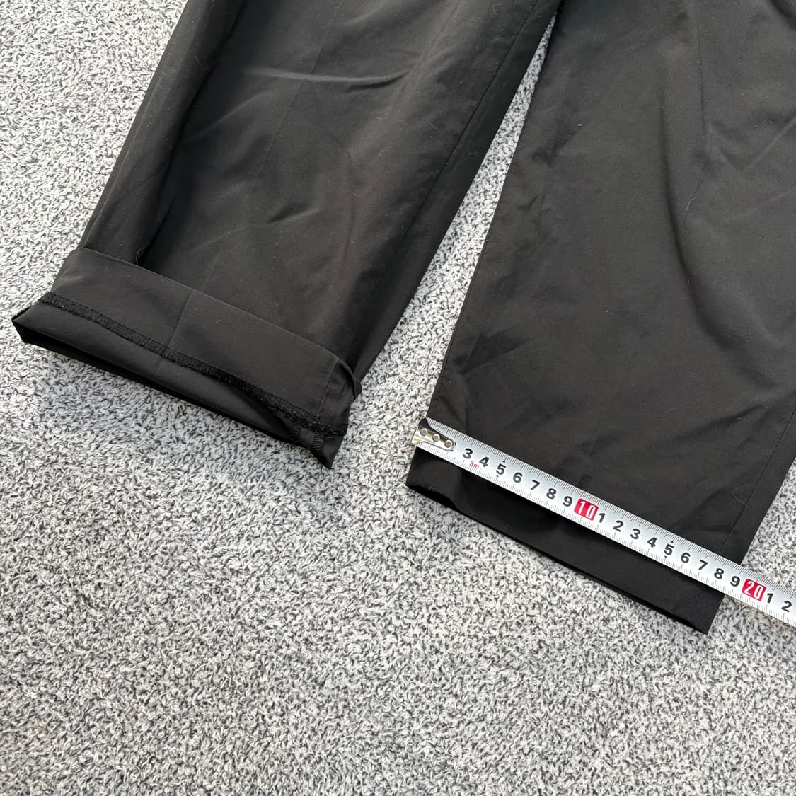 XL 유니클로x띠어리 캐주얼 핀턱 슬랙스 0304J 상품이미지9