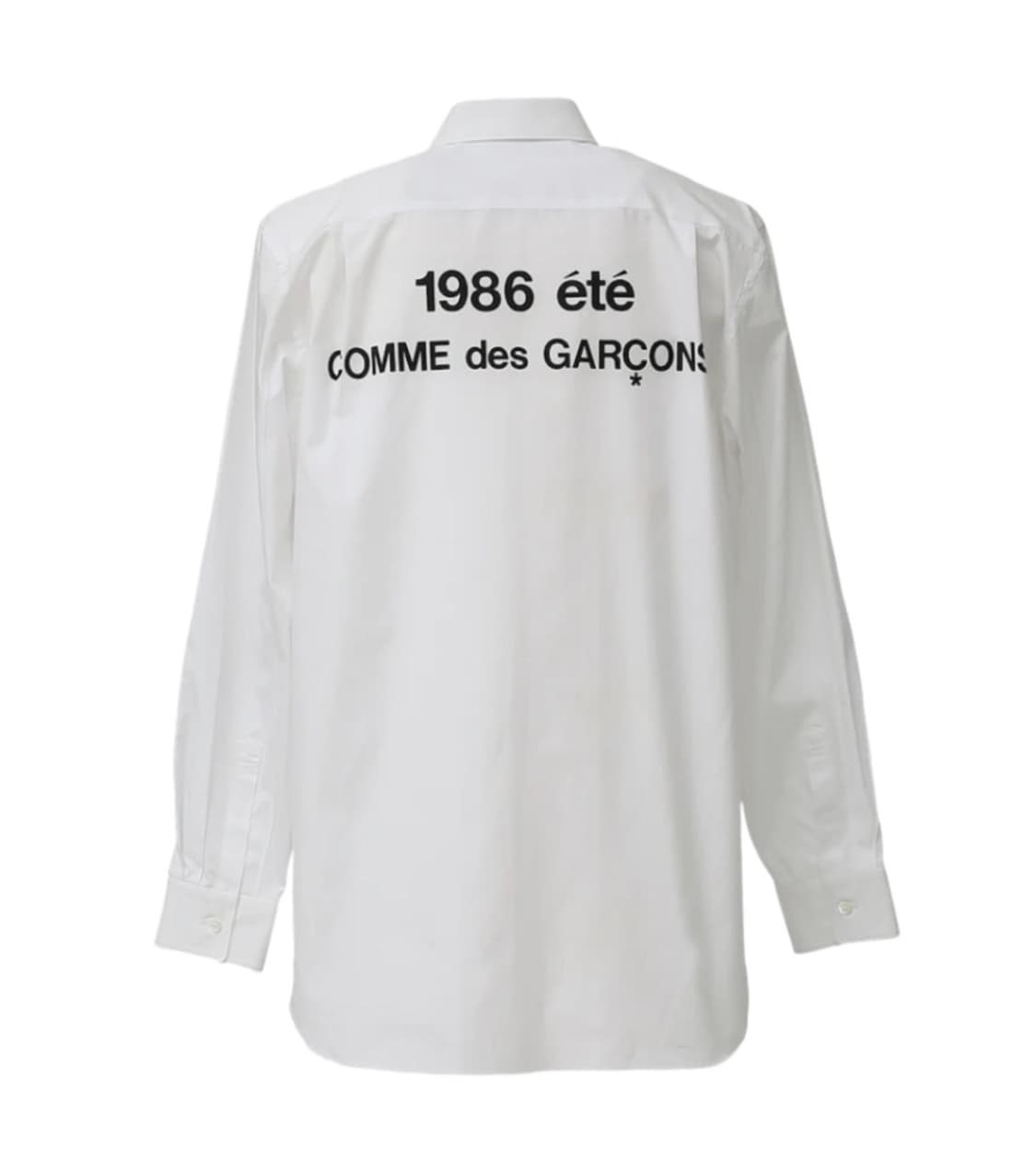 CDG 1986 꼼데가르송 아카이브 셔츠 화이트 상품이미지3