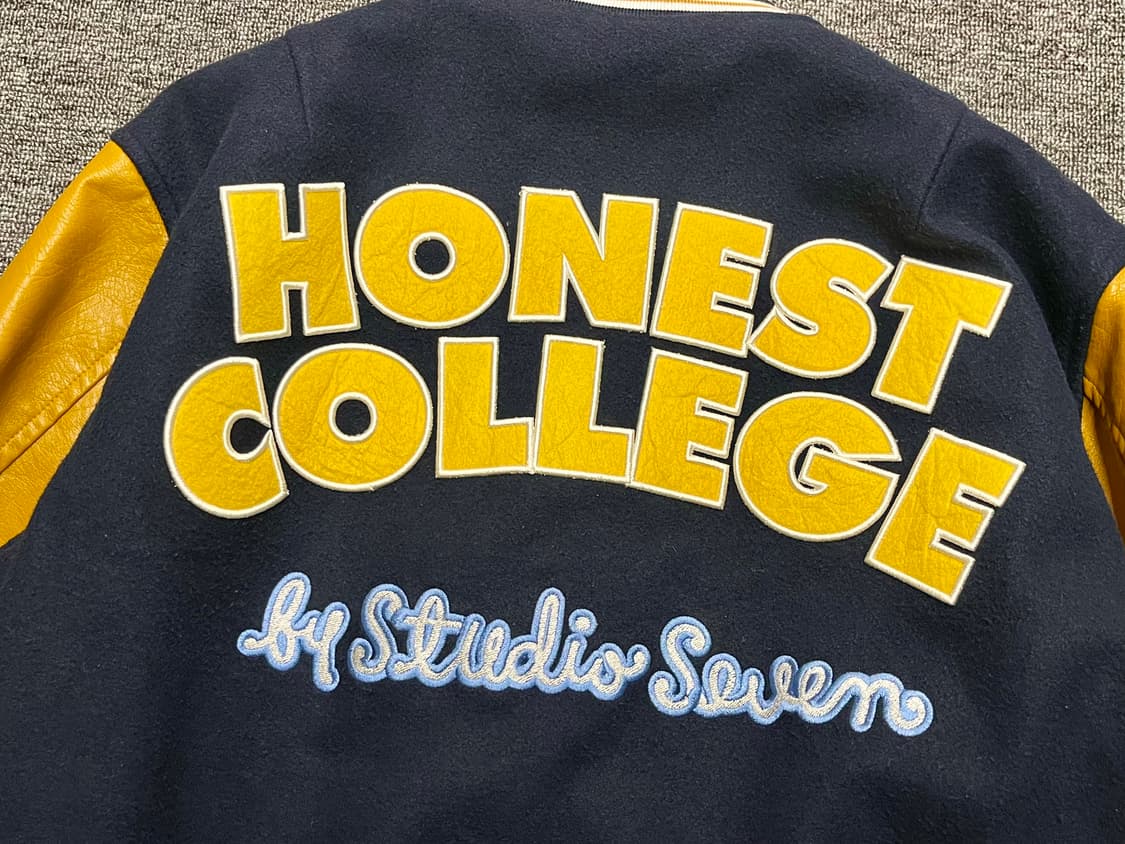 [95] 지유 G.U X HONEST COLLEGE 스타디움 자켓 상품이미지6