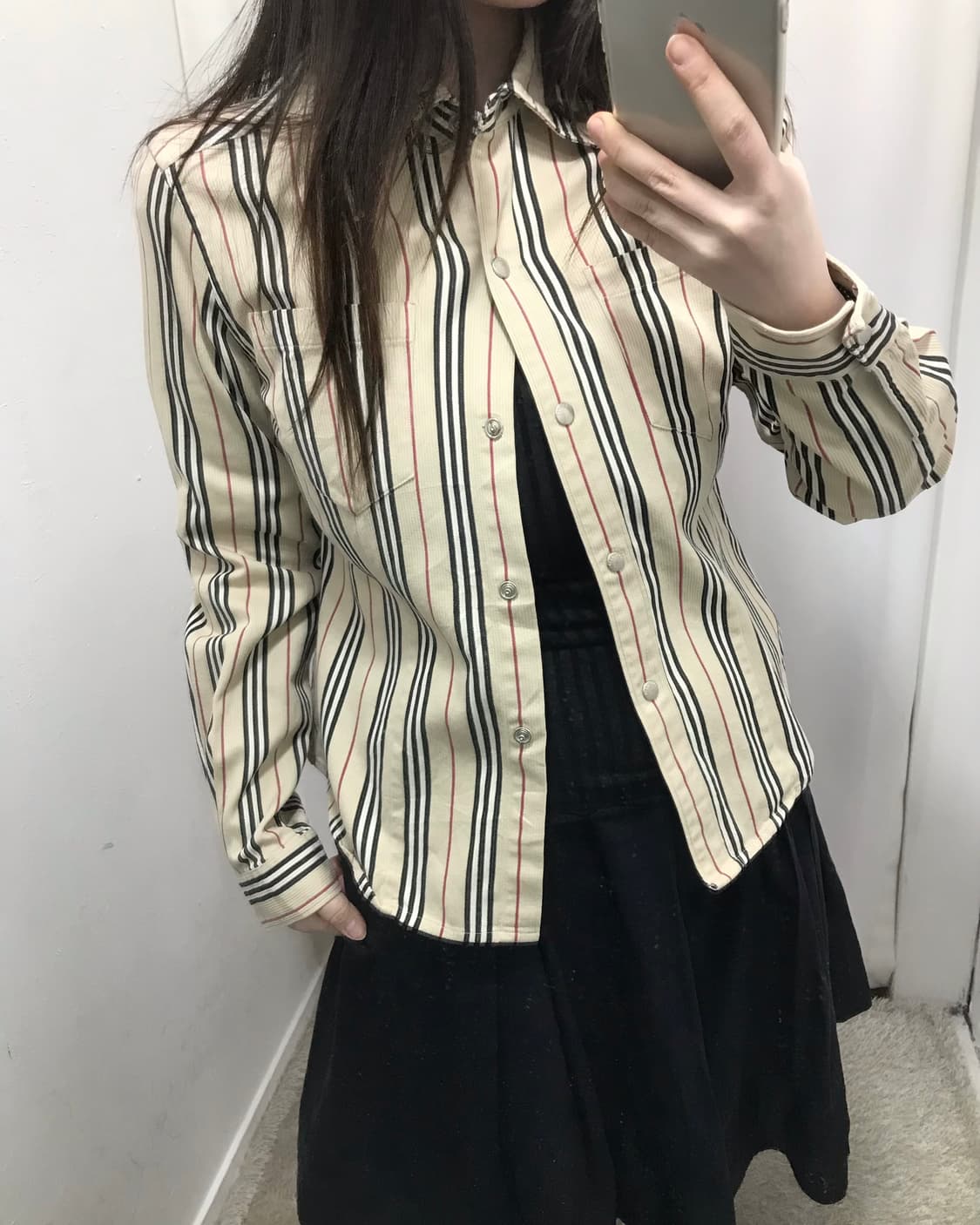 버버리 스트라이프 자켓 셔츠 상품이미지5