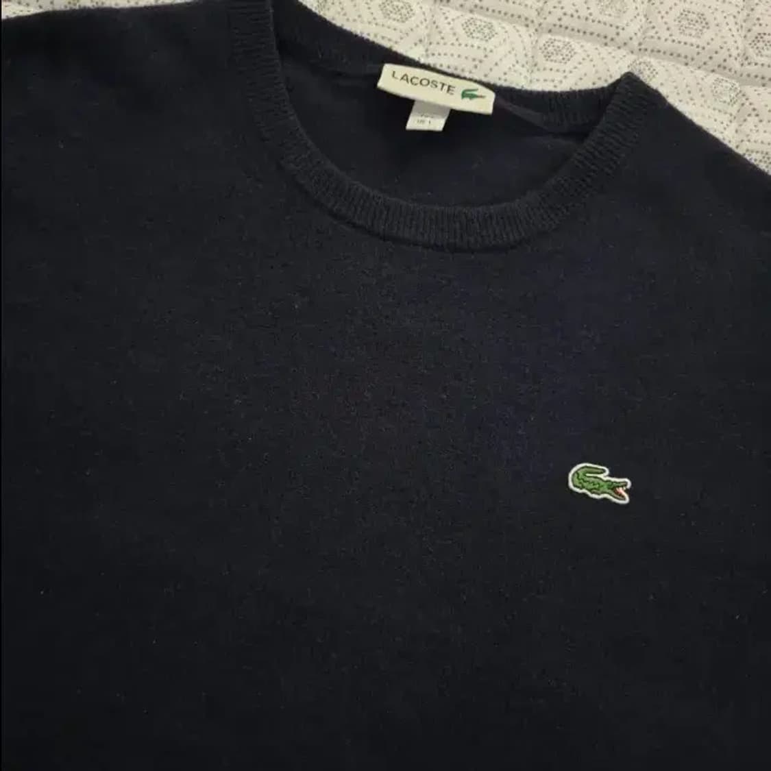 라코스테 남성 울니트 진네이비 100 상품이미지2