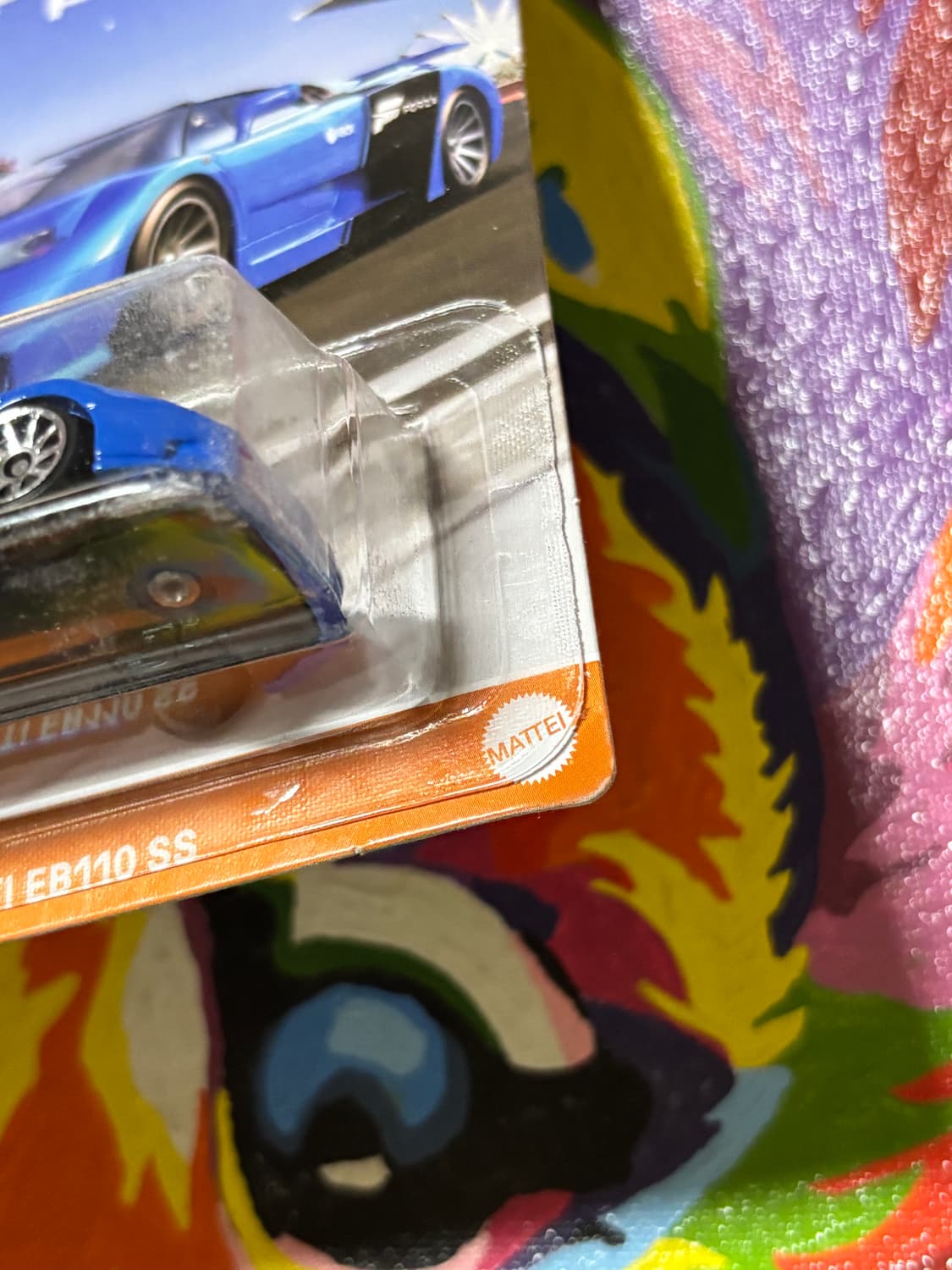 미개봉) 부가티 eb110 다이캐스트 핫휠 인테리어 소품 디오라마 상품이미지5