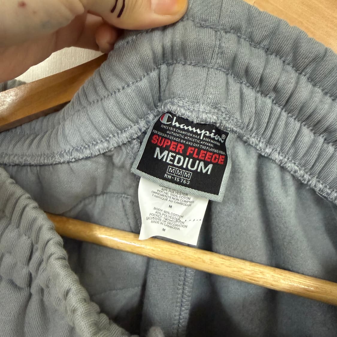 챔피온 슈퍼플렉스 트레이닝팬츠M 상품이미지3