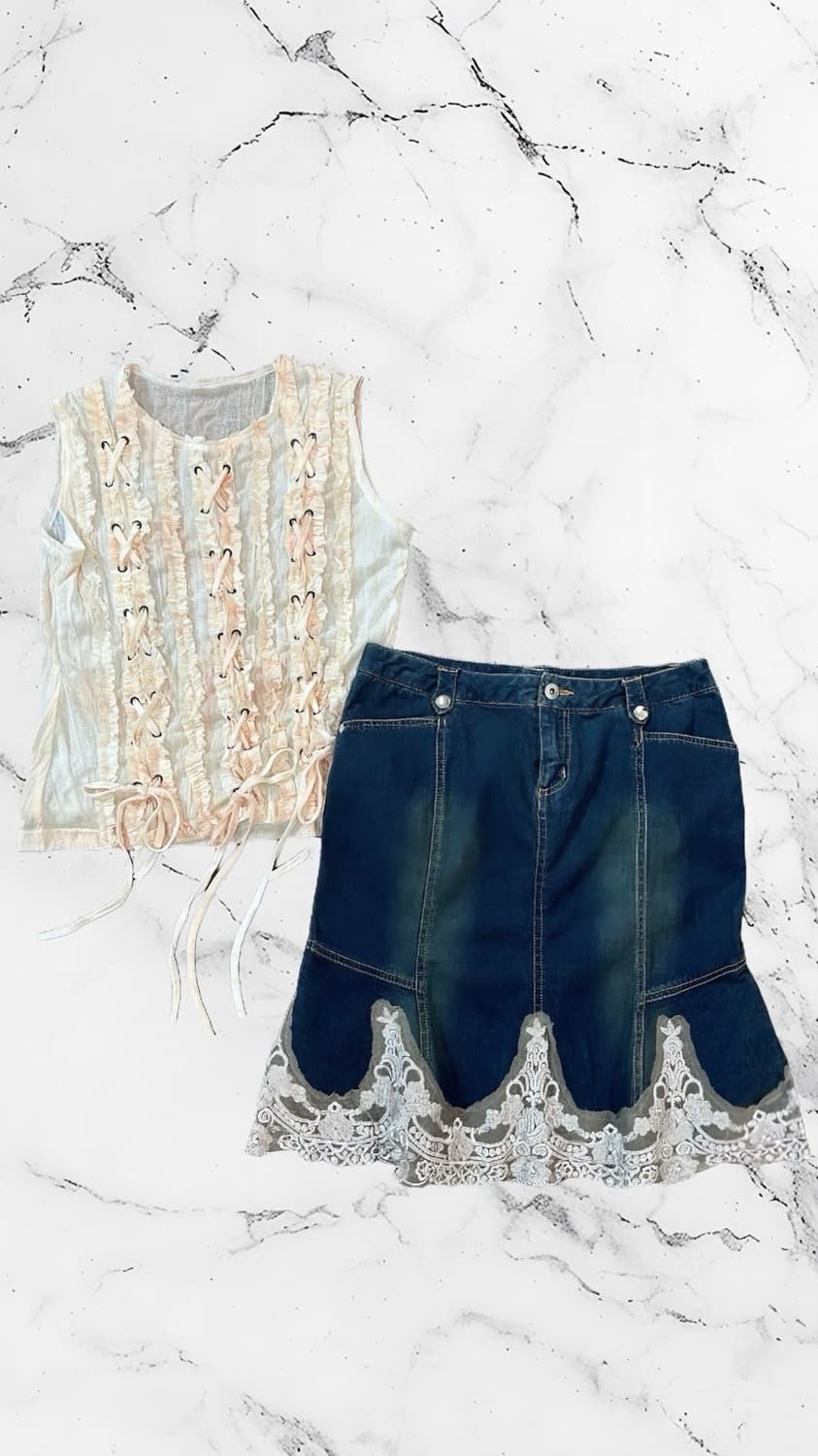 eyelet detail sleeveless 상품이미지1