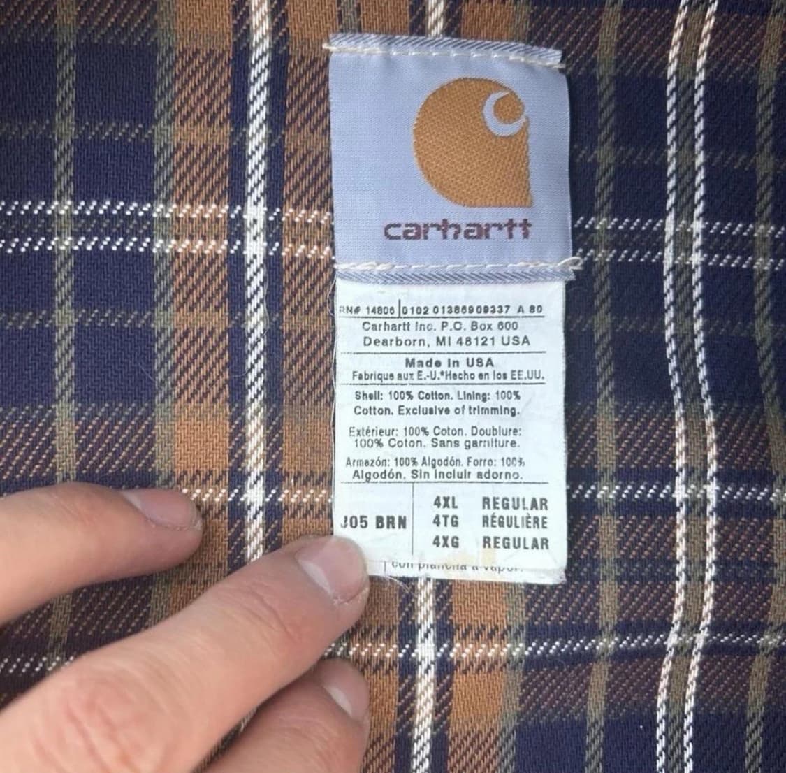 칼하트 J05 덕 액티브 자켓  상품이미지3