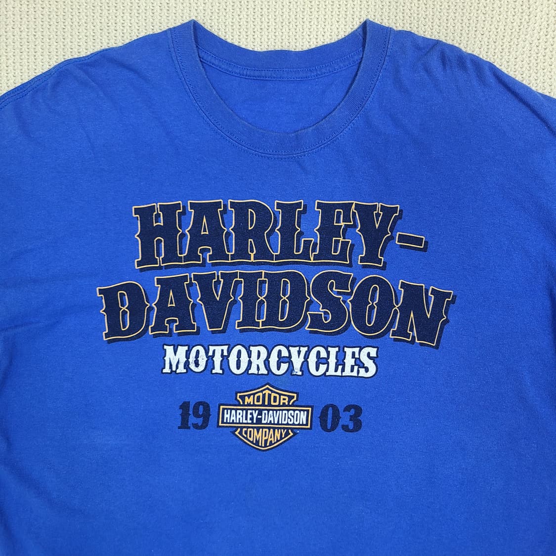Harley-Davidson 빈티지 로고 티셔츠 상품이미지4