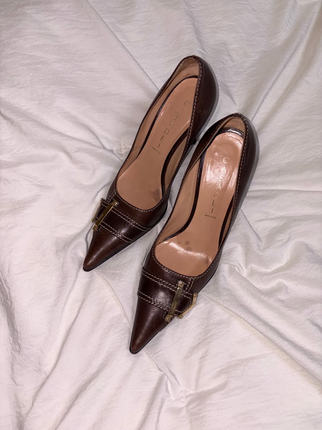 Casadel brown high heels 상품이미지2