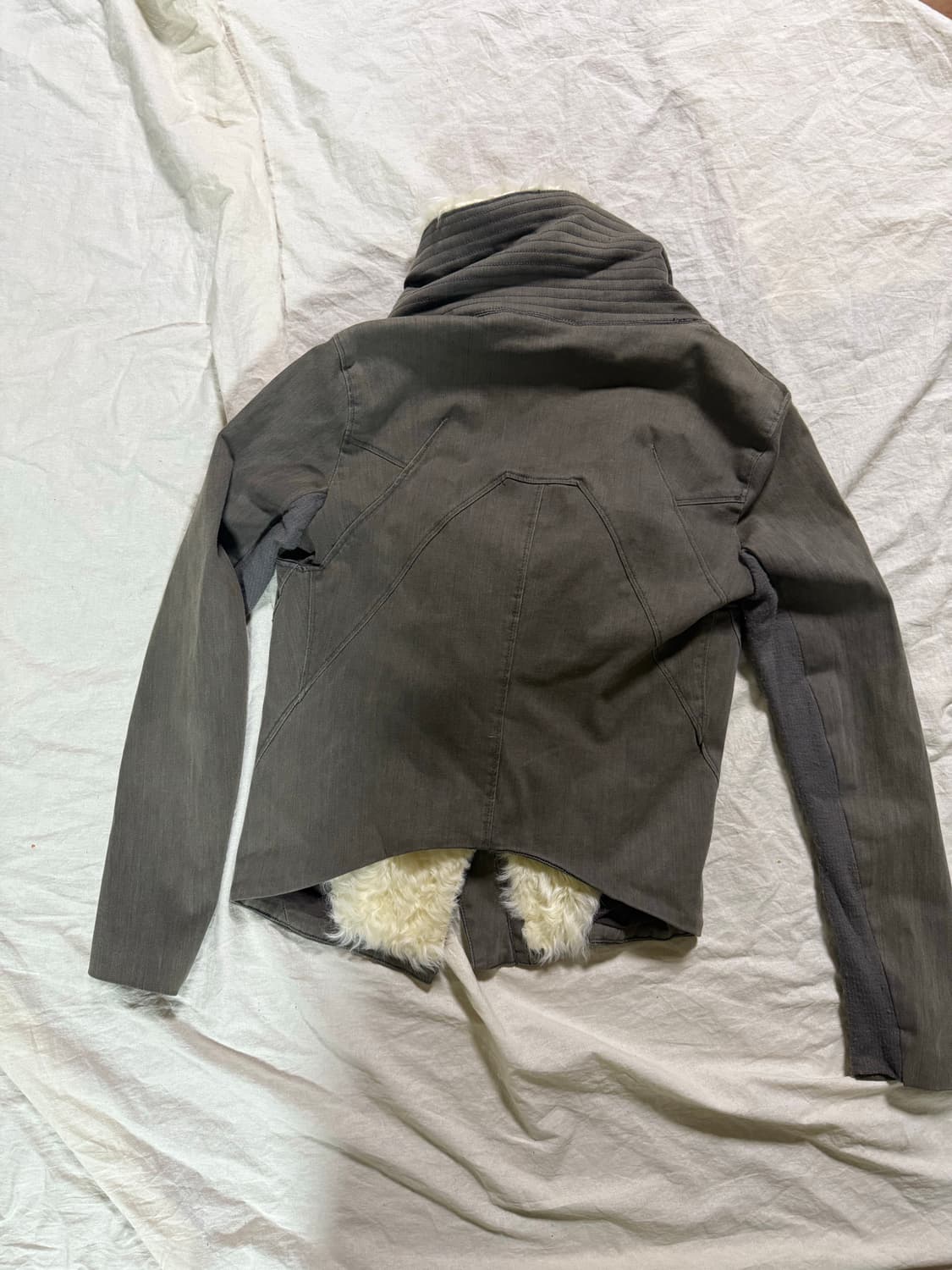 헬무트랭 earth 워싱 하이넥 자켓 상품이미지5