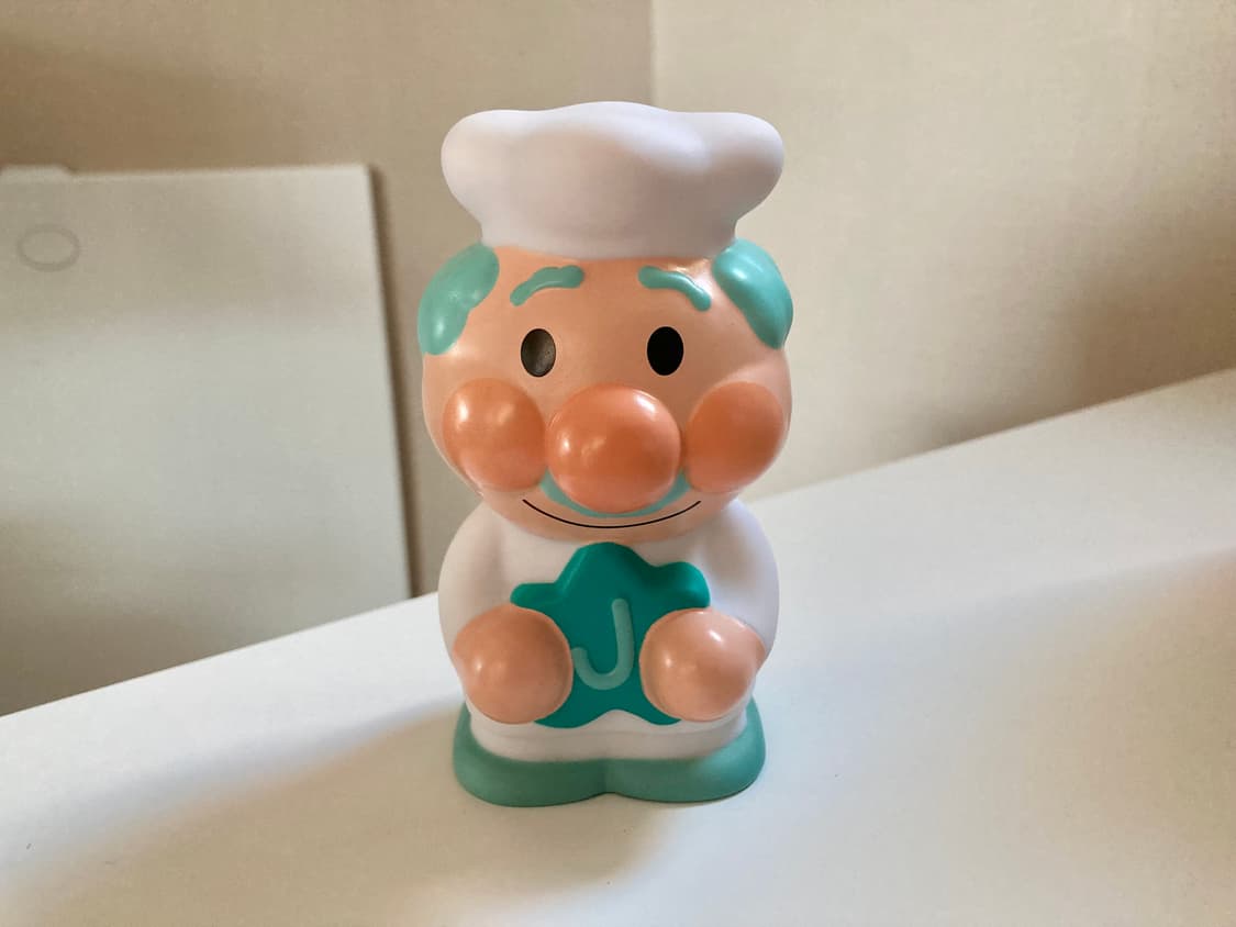 호빵맨 잼아저씨 빈티지 저금통 피규어 상품이미지1