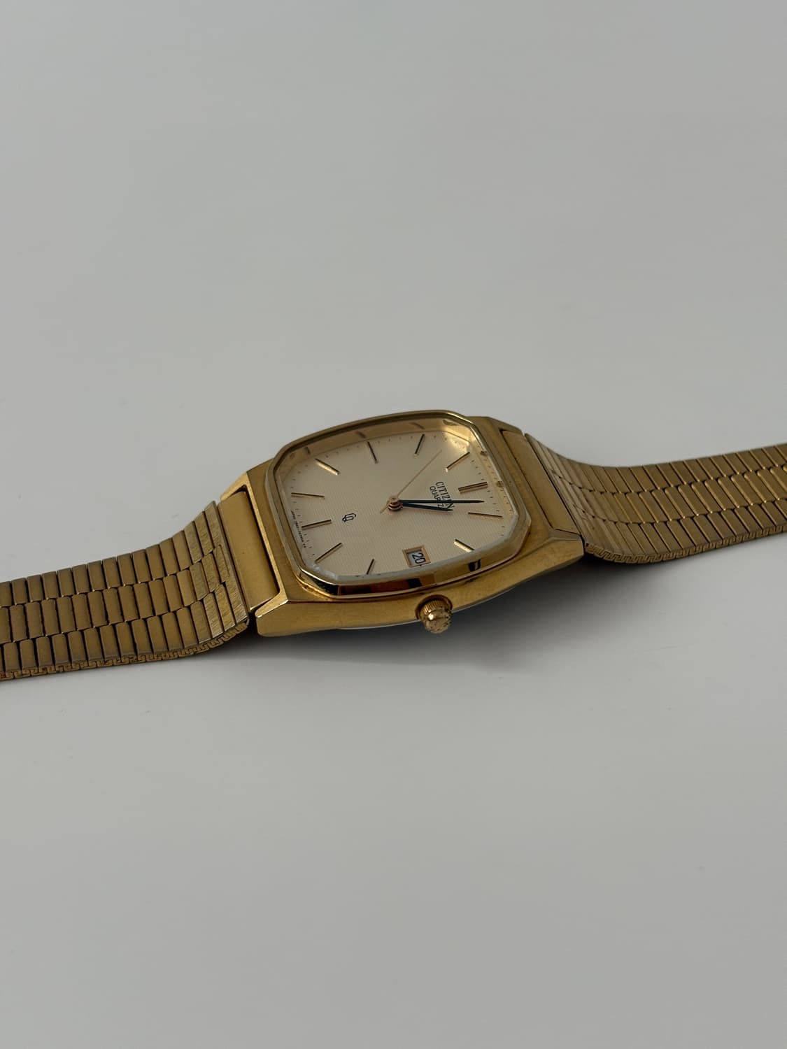 1980s CQ Gold Square Quartz 상품이미지7