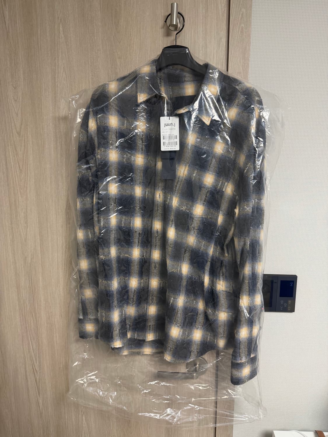 [50] 준지 그리드 체크셔츠 상품이미지1