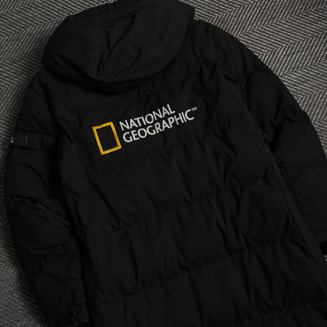 내셔널지오그래픽 유틸리티 롱패딩 블랙o 4790 상품이미지3