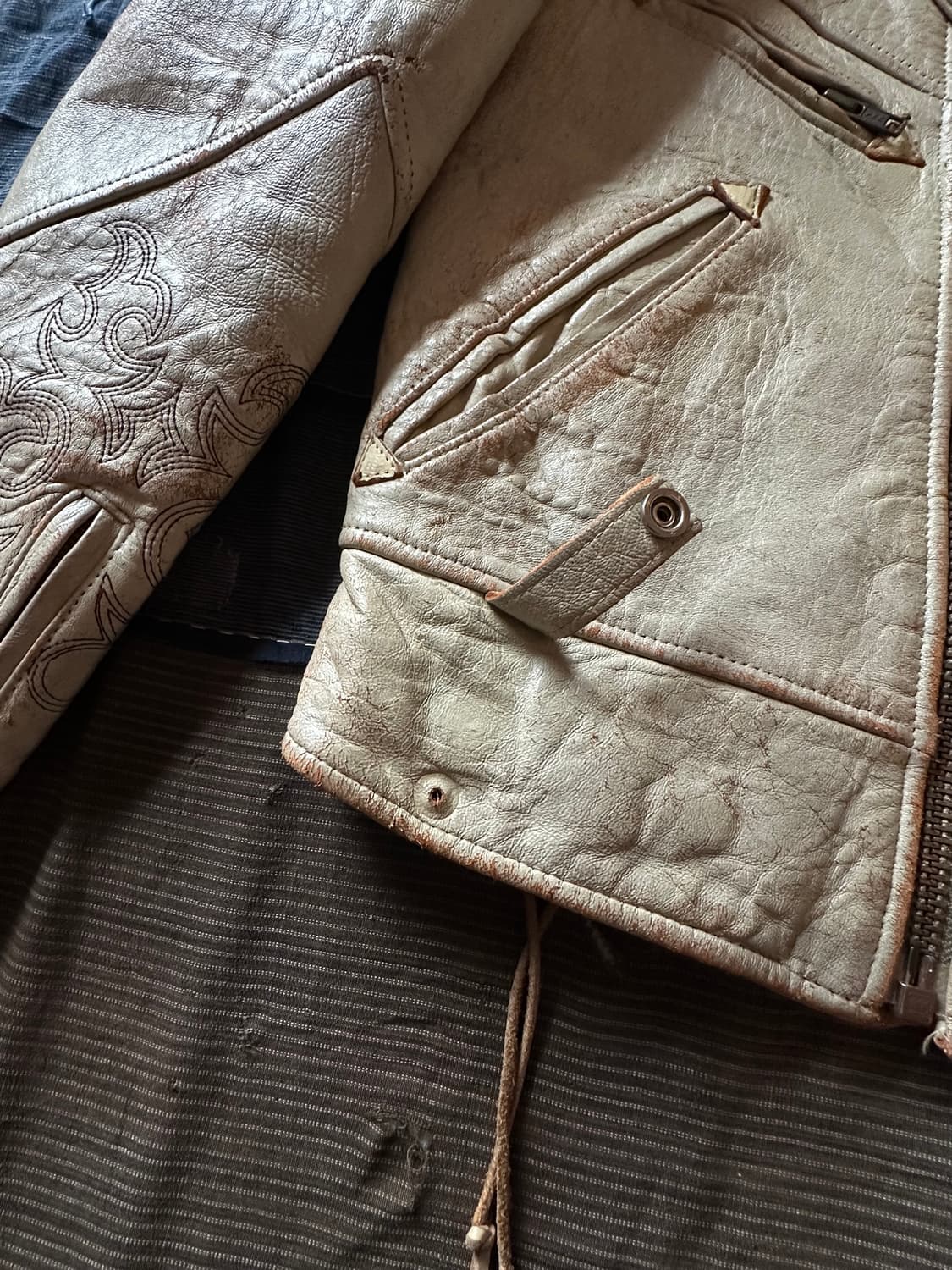 Vintage Harley Davidson Leather Jacket 상품이미지8