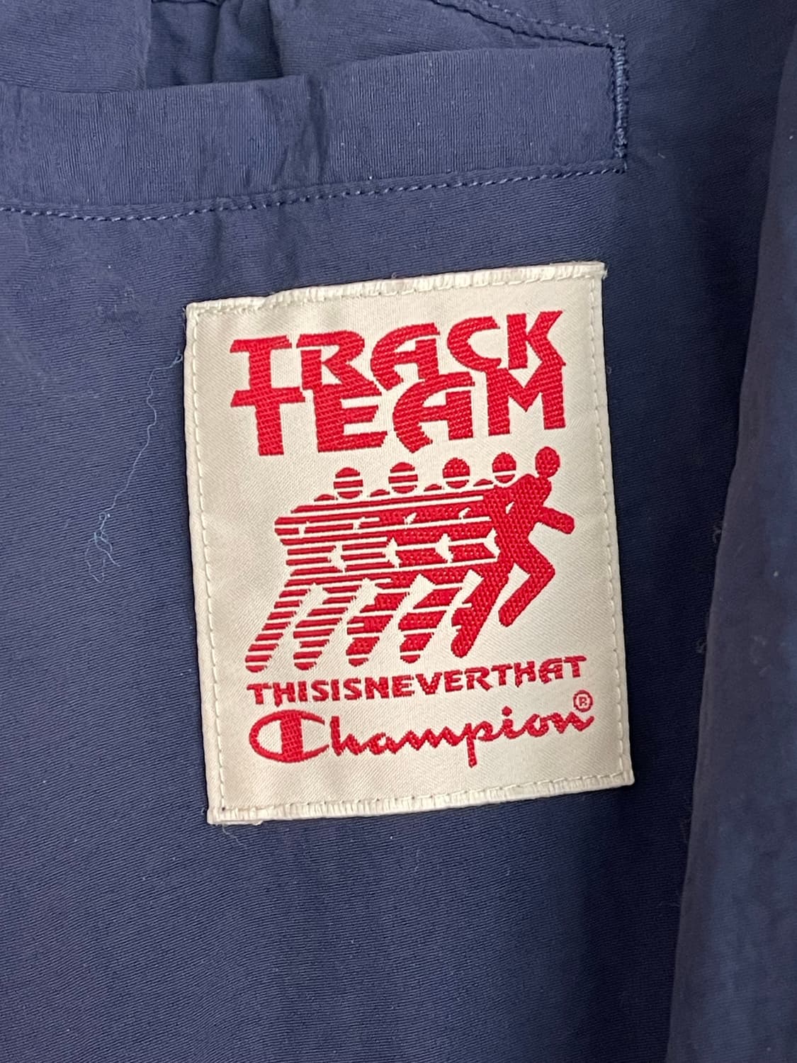 챔피언 x 디스이즈네버댓 우븐 트랙 롱팬츠 L 상품이미지5