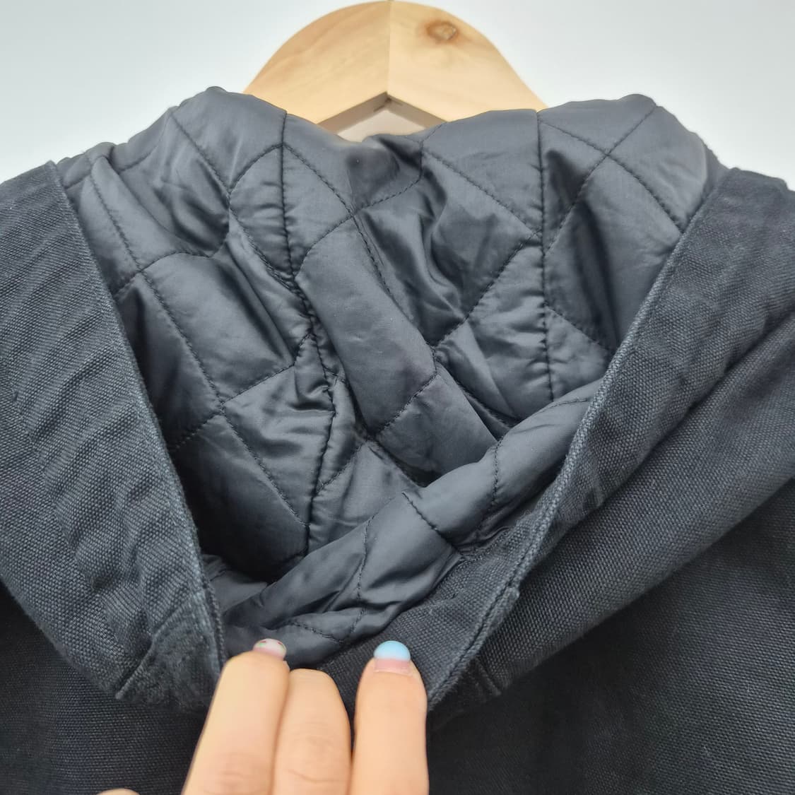 칼하트 블랙 액티브 후드 자켓 남녀공용 M 상품이미지6