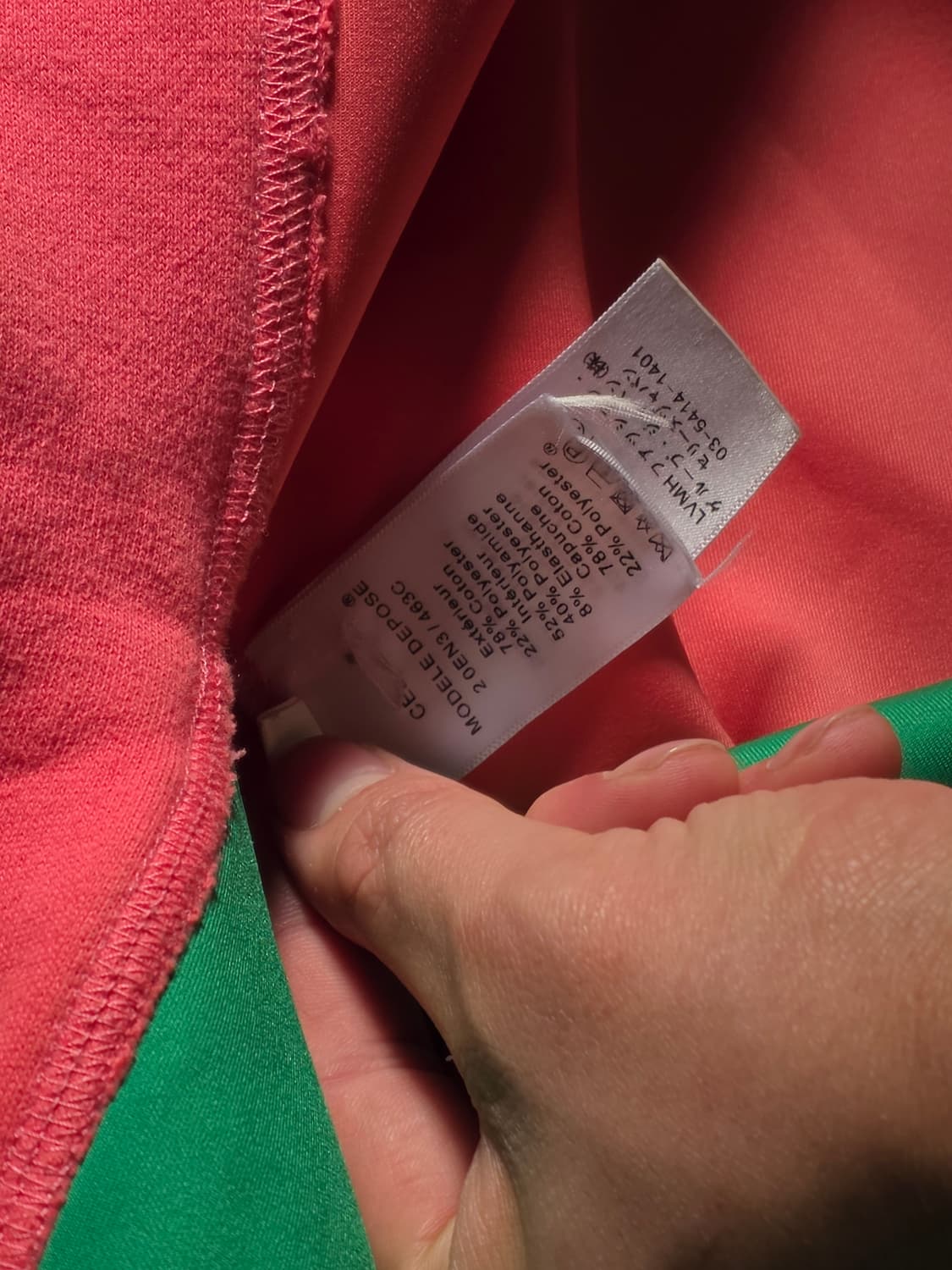 셀린느 18 FW  피비 파일로 오버사이즈 투톤 후디 상품이미지5