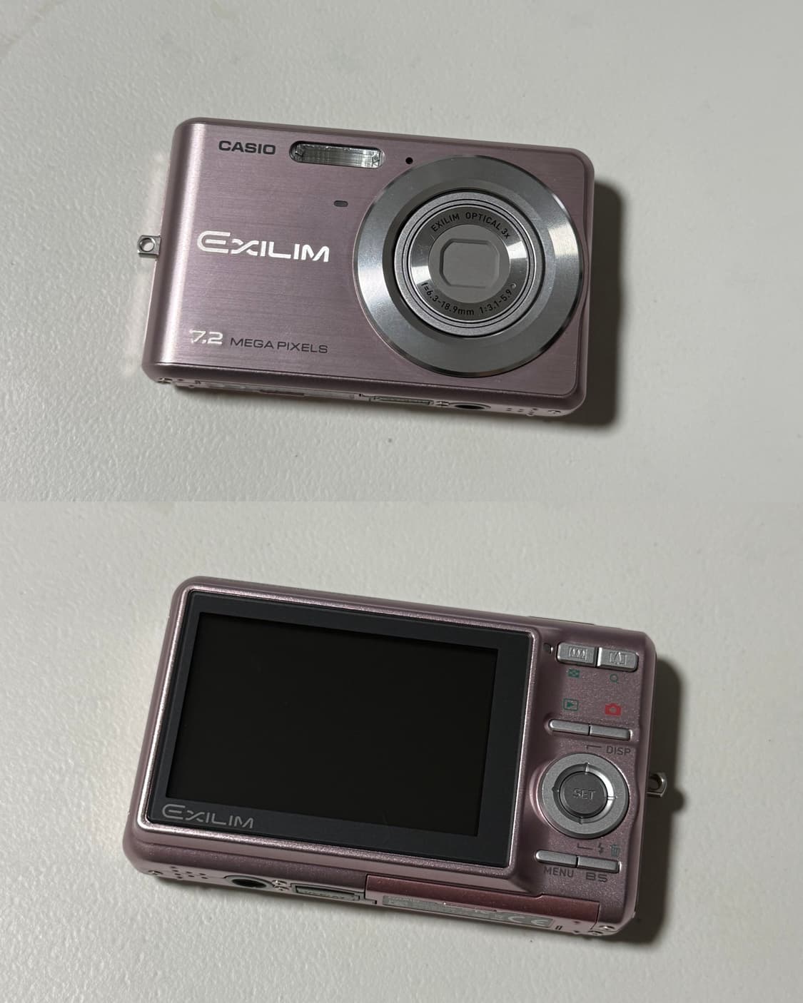 풀박 핑크 빈티지 디카 카시오 엑슬림 Z77 작례o 상품이미지8