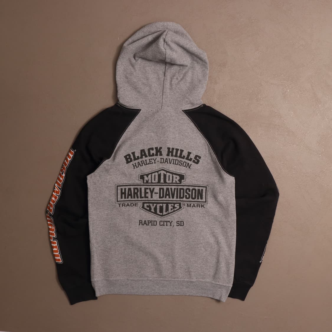 할리데이비슨 프린팅 나그랑 후드티 A1383 상품이미지7