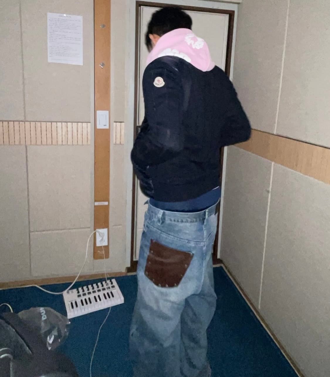 데님티어스 후드 새상품급 1회 착용 xs~ s 173 68 사이즈 상품이미지7